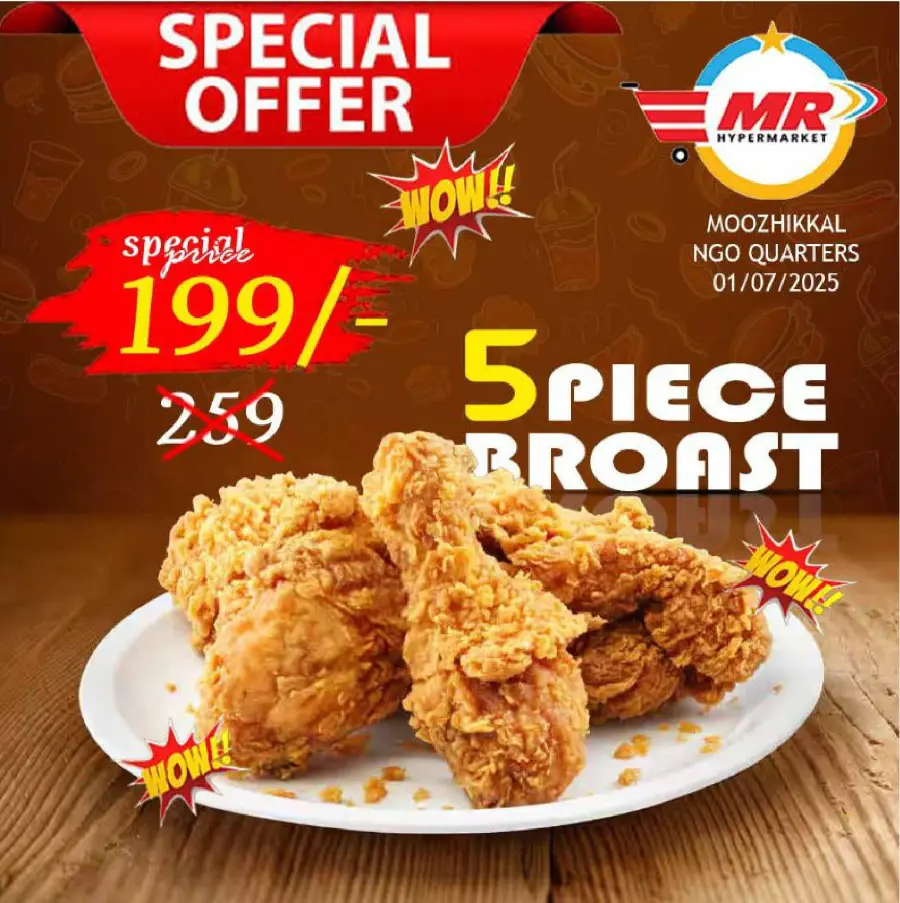 Fresh Deal In MR Hypermarket Calicut